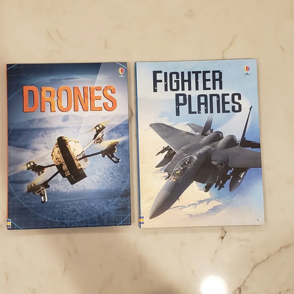 Drones and Fighter Planes Usborne Lot Great Kid Teen Christmas or Holiday Gift - Picture 1 of 10